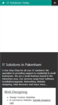 Mobile Screenshot of itsolutionstoday.com